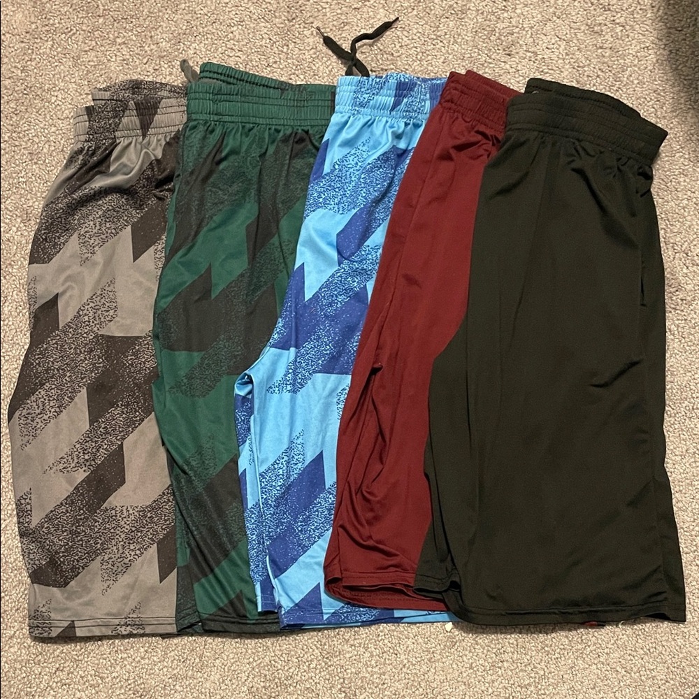 Boys  Basketball Shorts Set - Multicolor